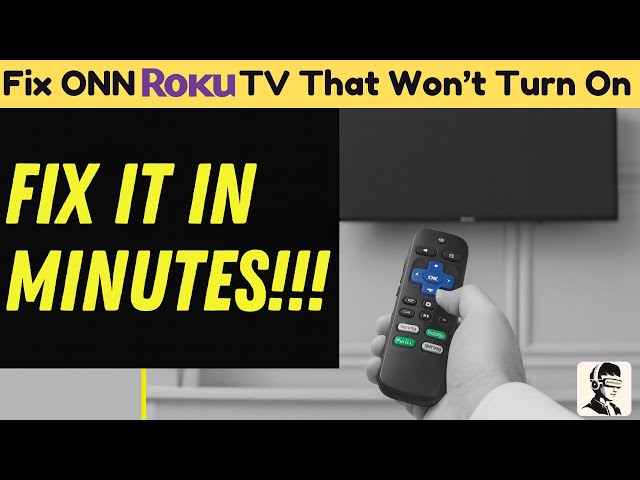 Video thumbnail for How To Fix ONN Roku TV: Black Screen, No Sound, No Power Problem