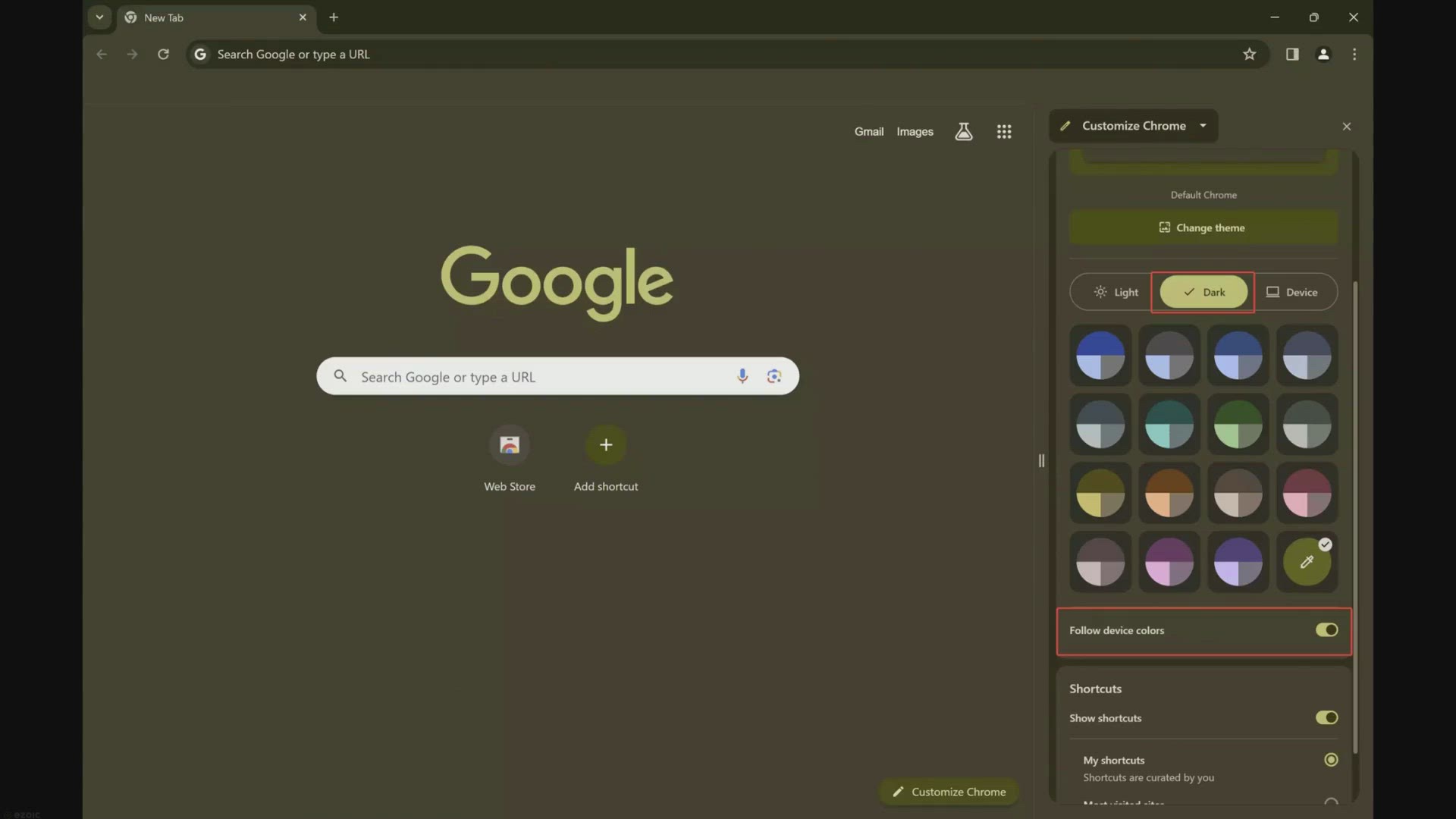 'Video thumbnail for Three Easy Ways to Enable Dark Mode in Google Chrome on Windows 11 and Windows 10'