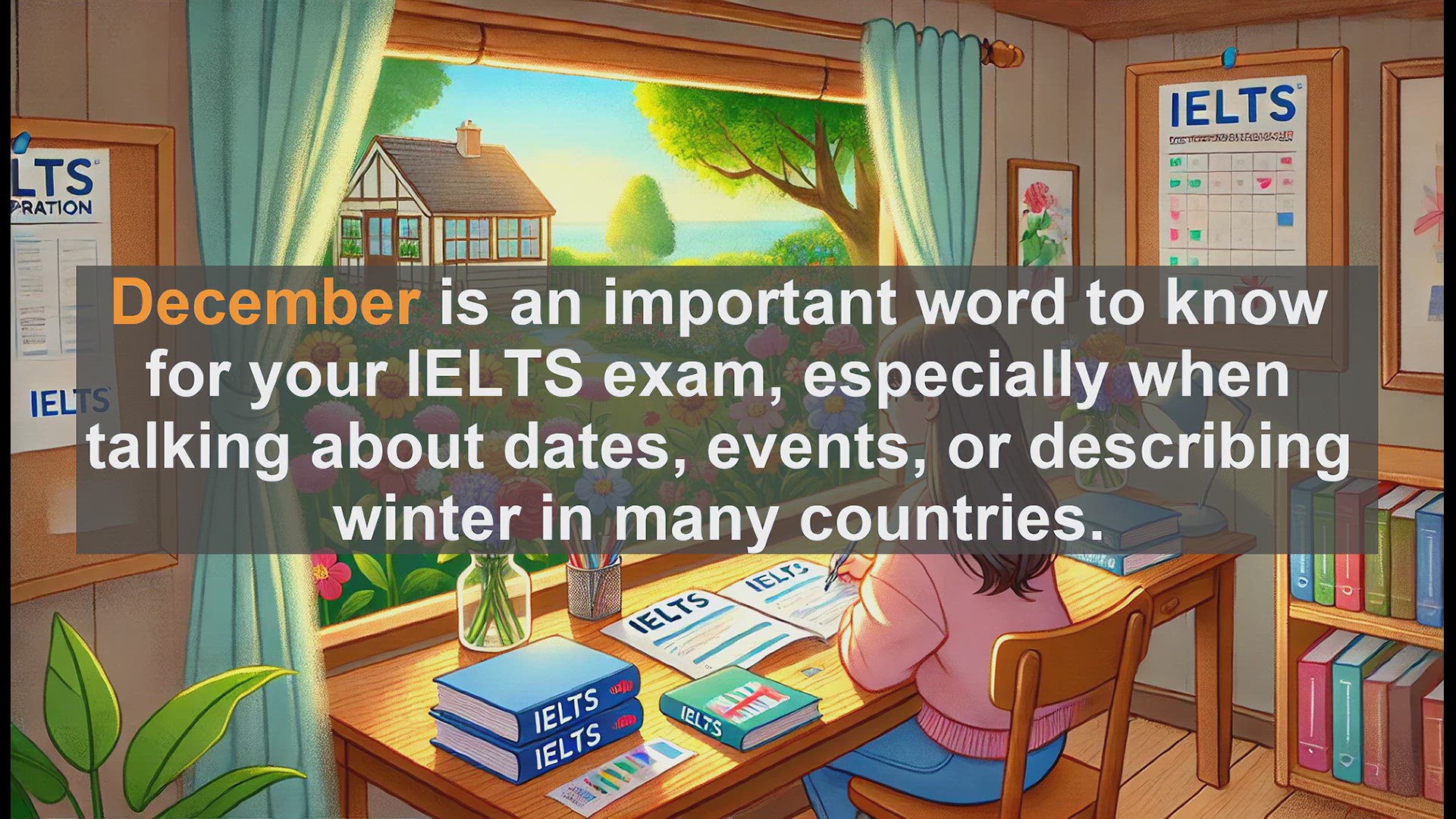 'Video thumbnail for 2500 Must Know IELTS 5.5 Vocabulary - December: Key Vocabulary for IELTS Success'