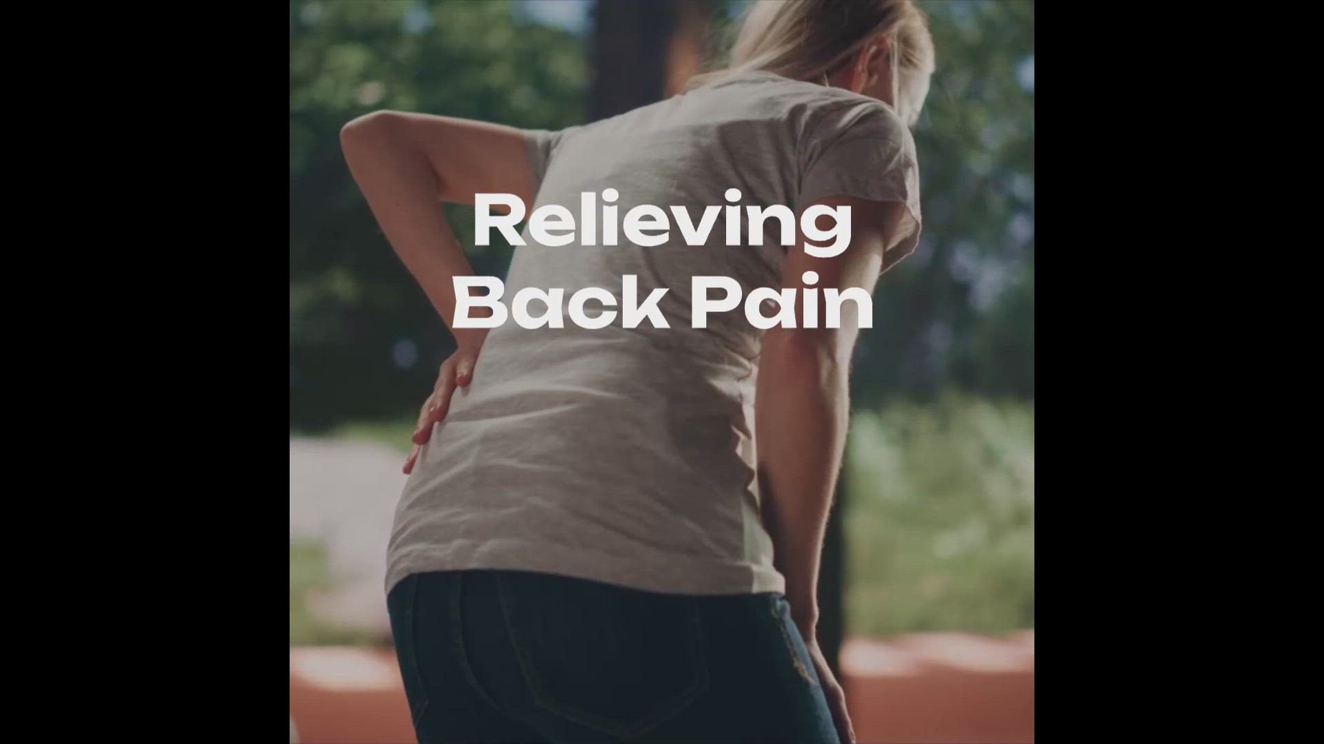 'Video thumbnail for Relieving Back Pain'