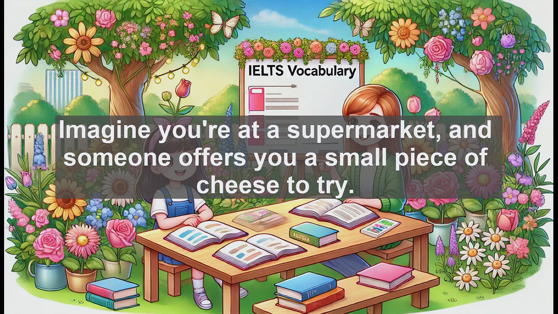 'Video thumbnail for 2500 Must Know IELTS 5.5 Vocabulary - Understanding 'Sample' for IELTS: Meaning, Usage, and Examples'