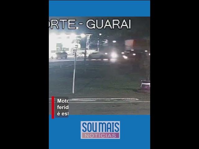 'Video thumbnail for Ambulância tenta atravessar BR-153 e é atingida por caminhão em Guaraí (TO)'