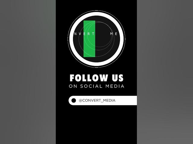 Video thumbnail for #convertmedia #short