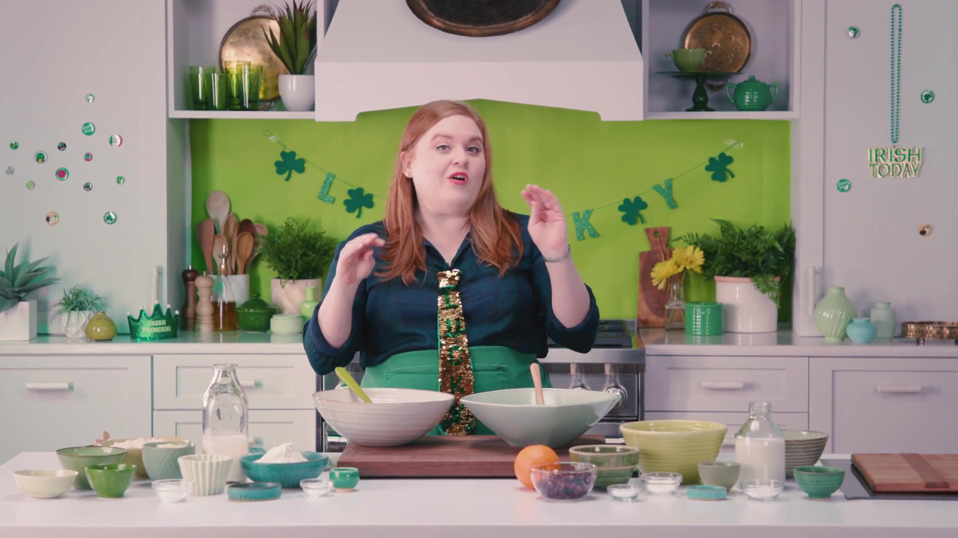 Video thumbnail for 6.How to Make Irish Soda Bread with Buttermilk ¦ Smart Cookie ¦ Allrecipes.com (1080p 30fps)