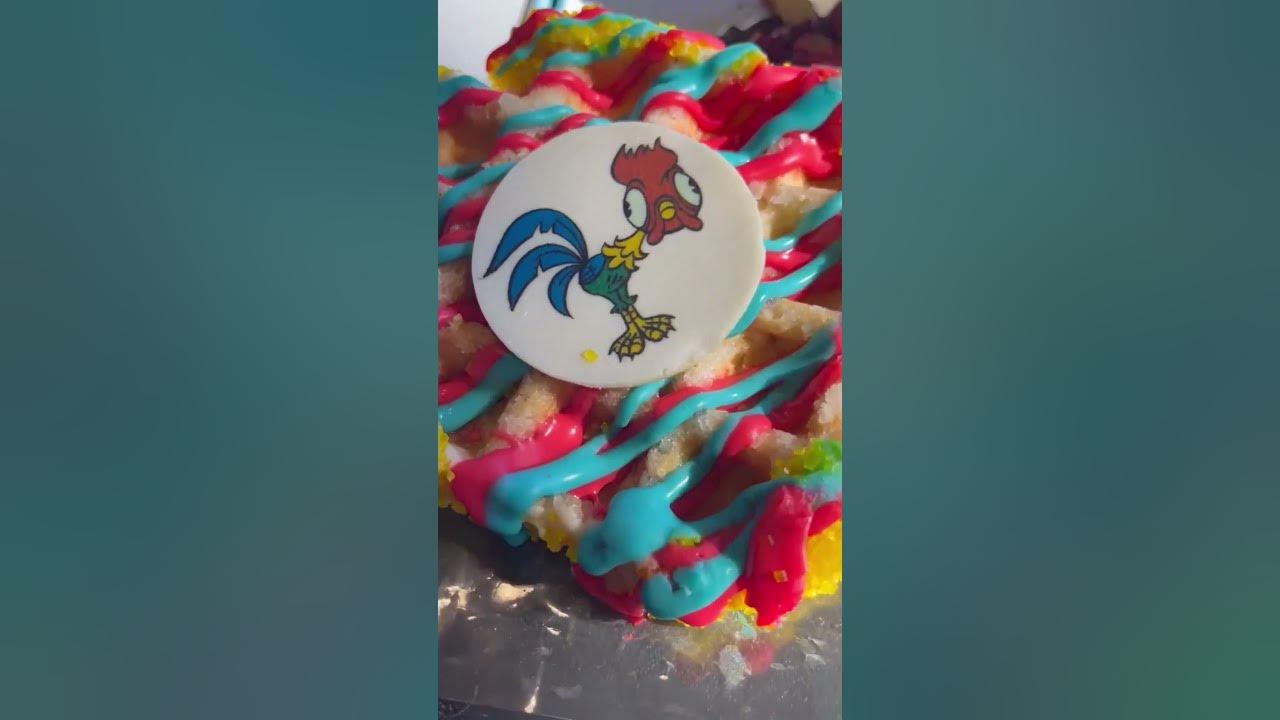'Video thumbnail for Don't forget to get the NEW Hei Hei magnet and liege waffle from Epcot!'