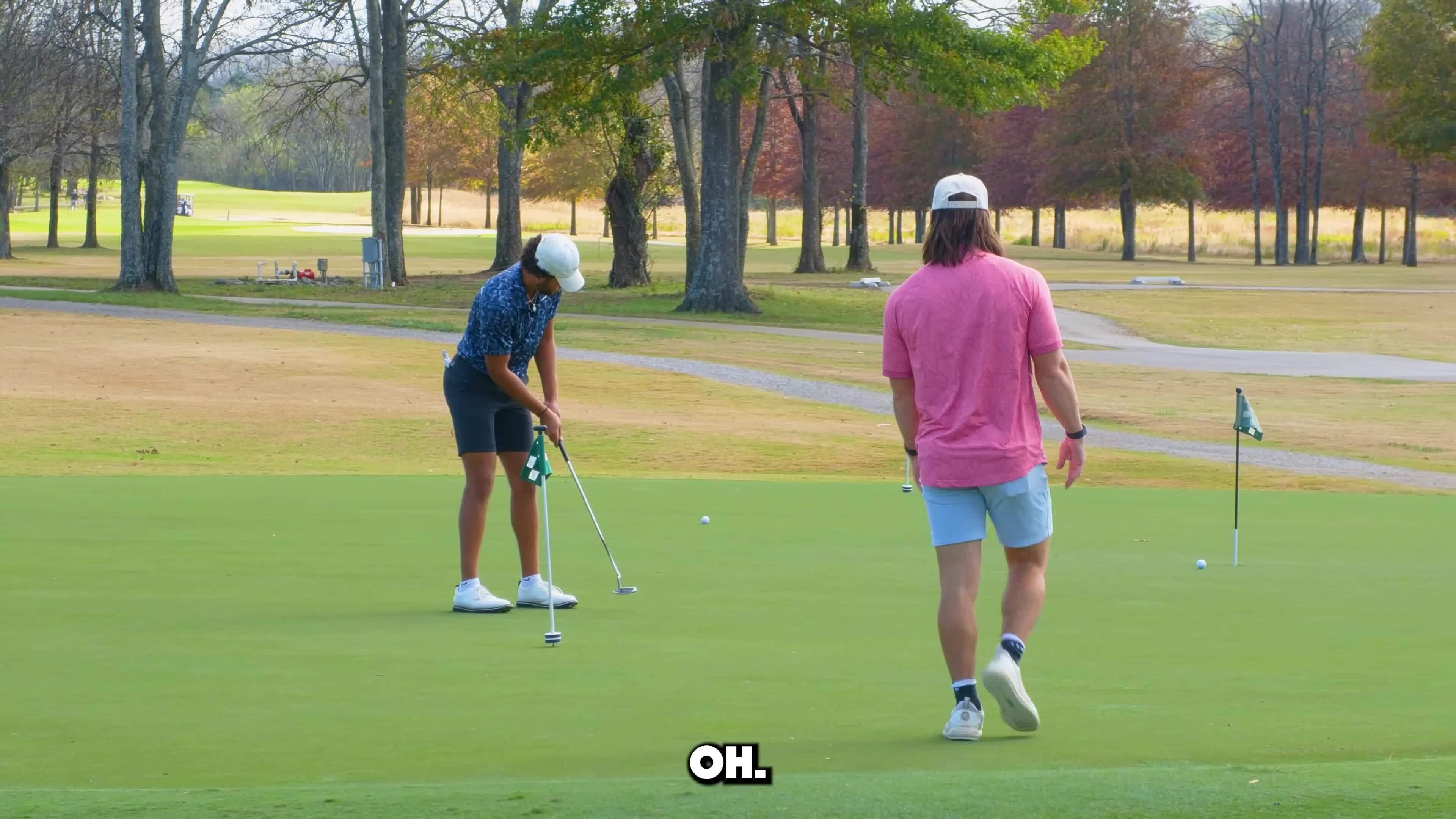 Video thumbnail for We accidentally called out a D1 golfer...