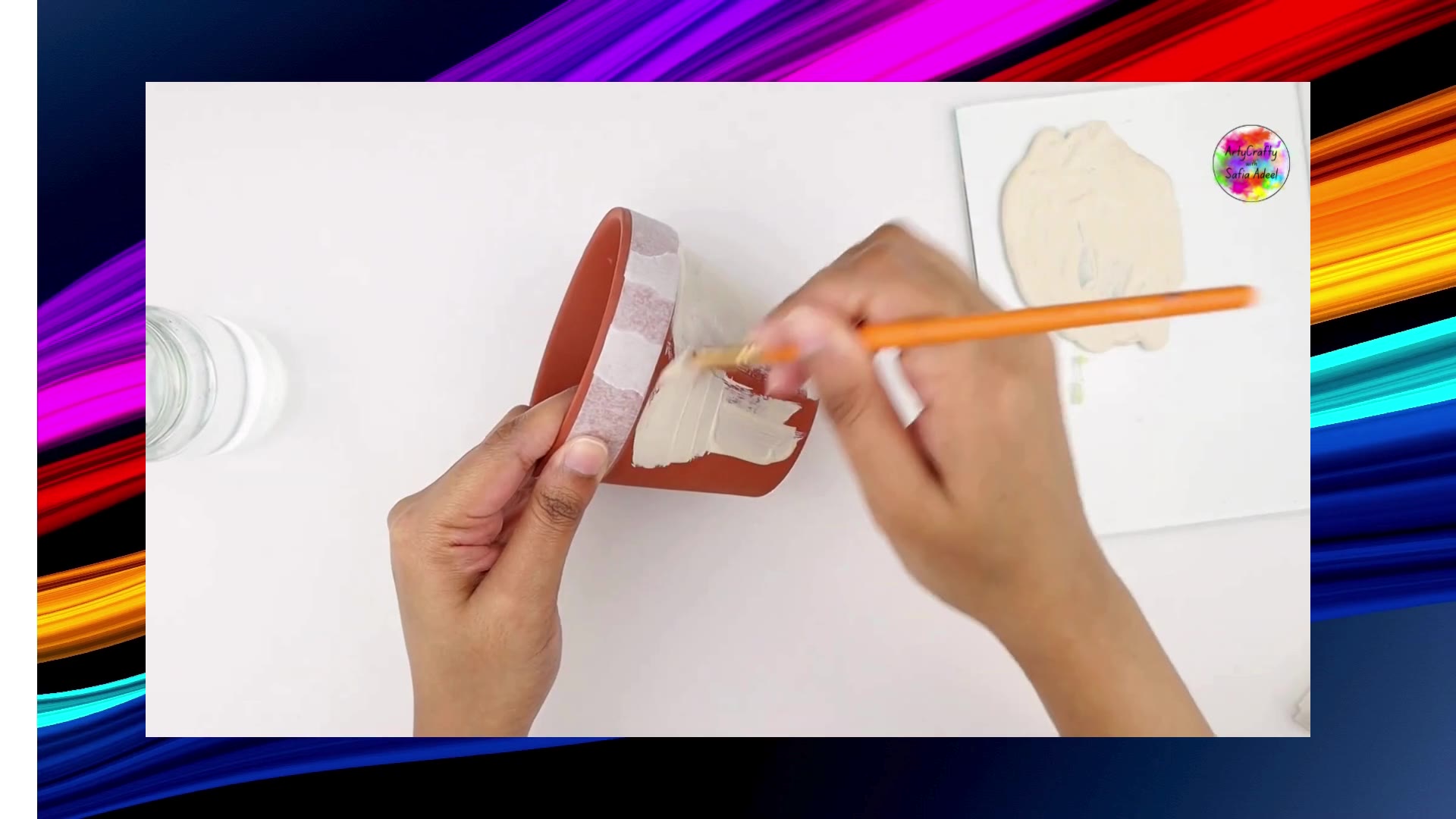 Video thumbnail for How To Make Terracotta Paint On  Pots