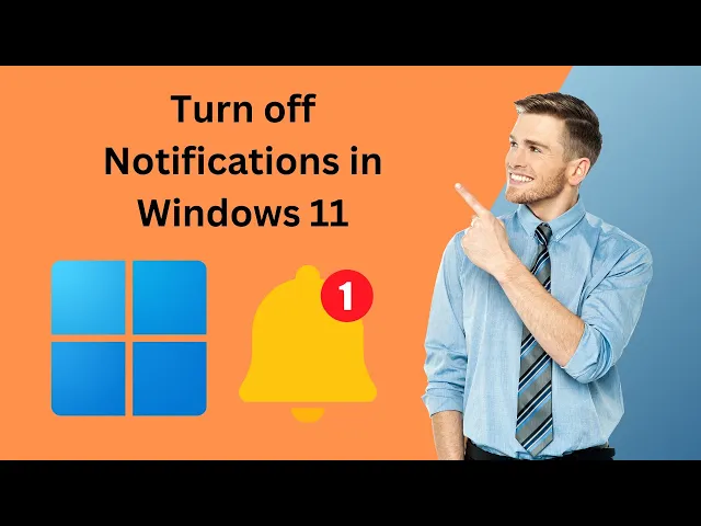 'Video thumbnail for How to Turn off Notifications in Windows 11 | GearUpWindows Tutorial'