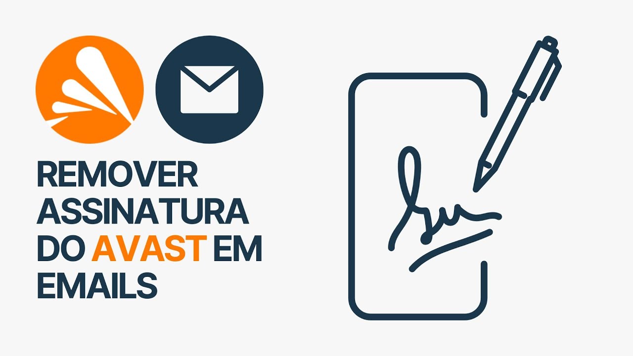 'Video thumbnail for Como Remover, Ativar ou Desativar a Assinatura da Avast em Emails Enviados_'