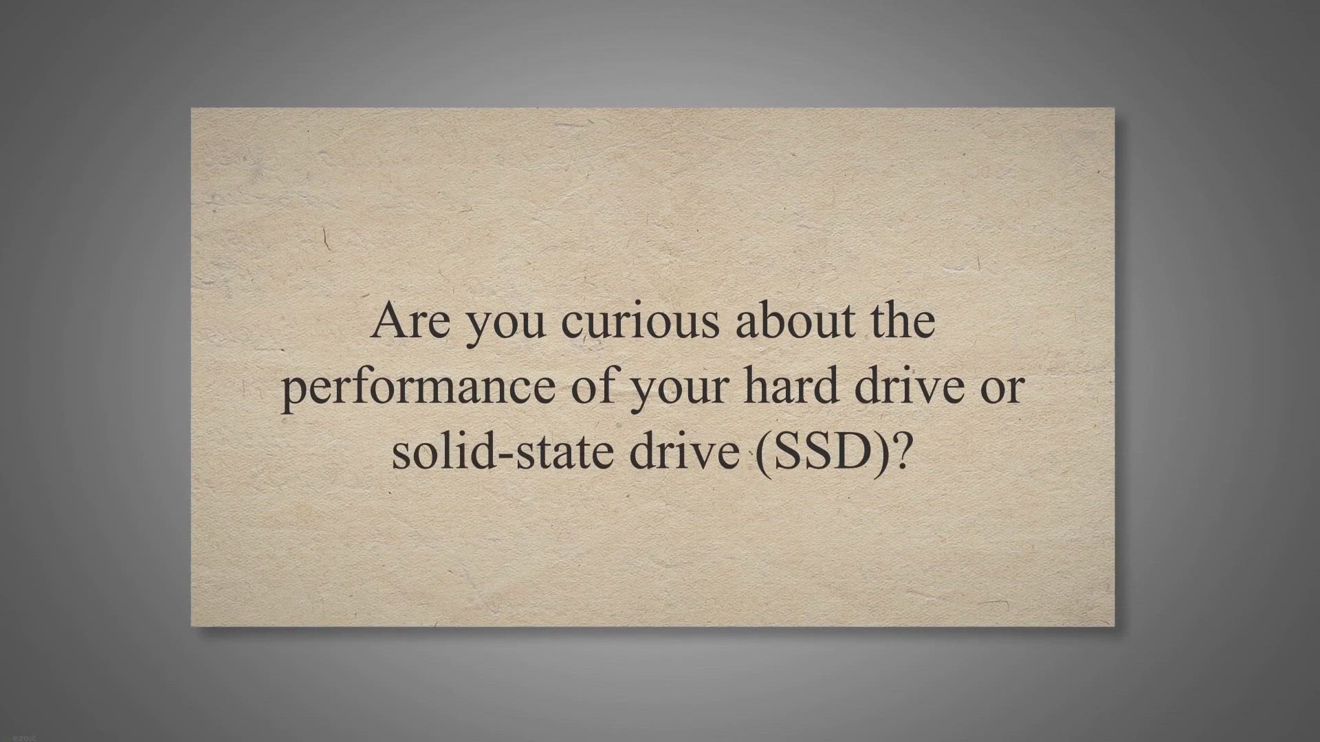 'Video thumbnail for Vovsoft Disk Benchmark: Measure and Assess Hard Drive and SSD Performance'