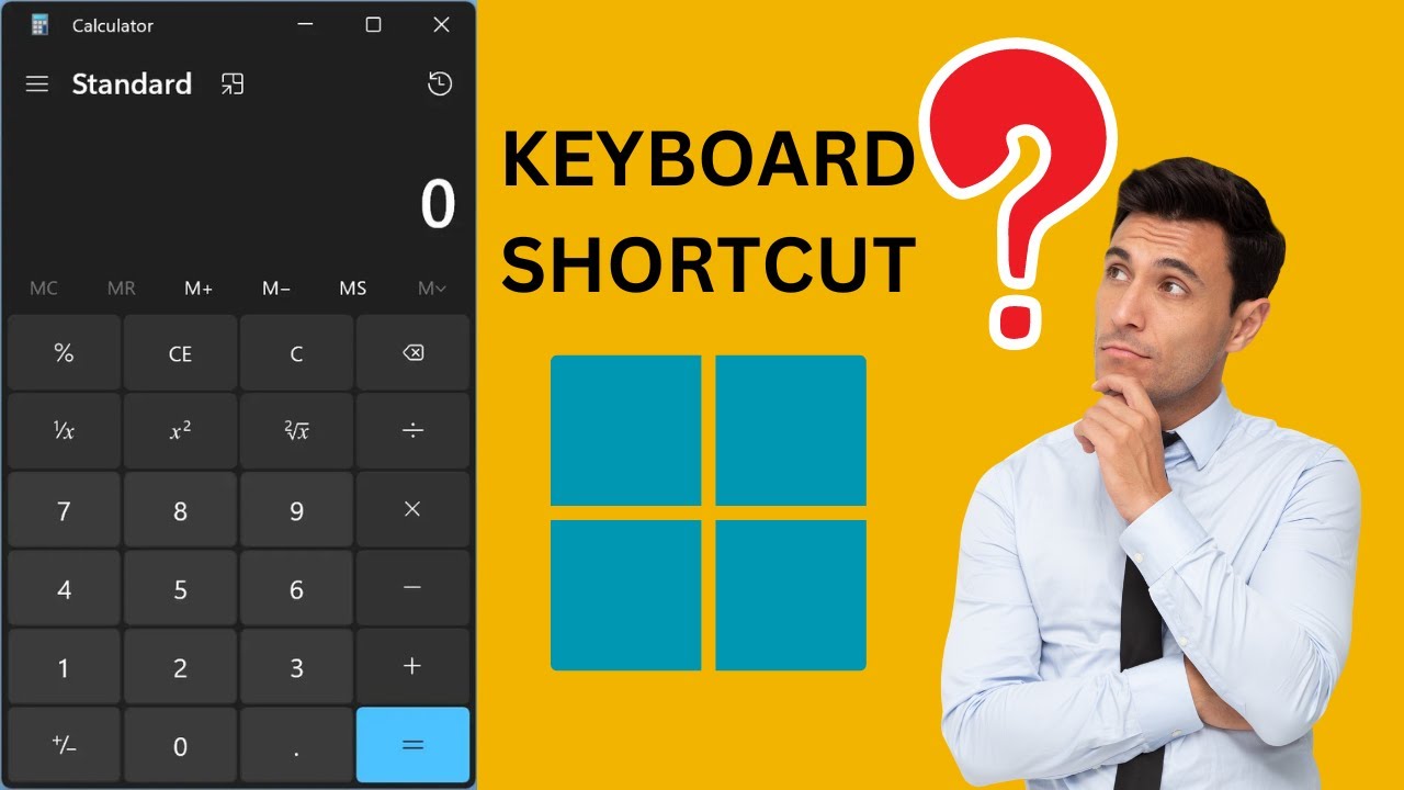 'Video thumbnail for How to Set Keyboard Shortcut to Launch Calculator in Windows 11 | GearUpWindows Tutorial'
