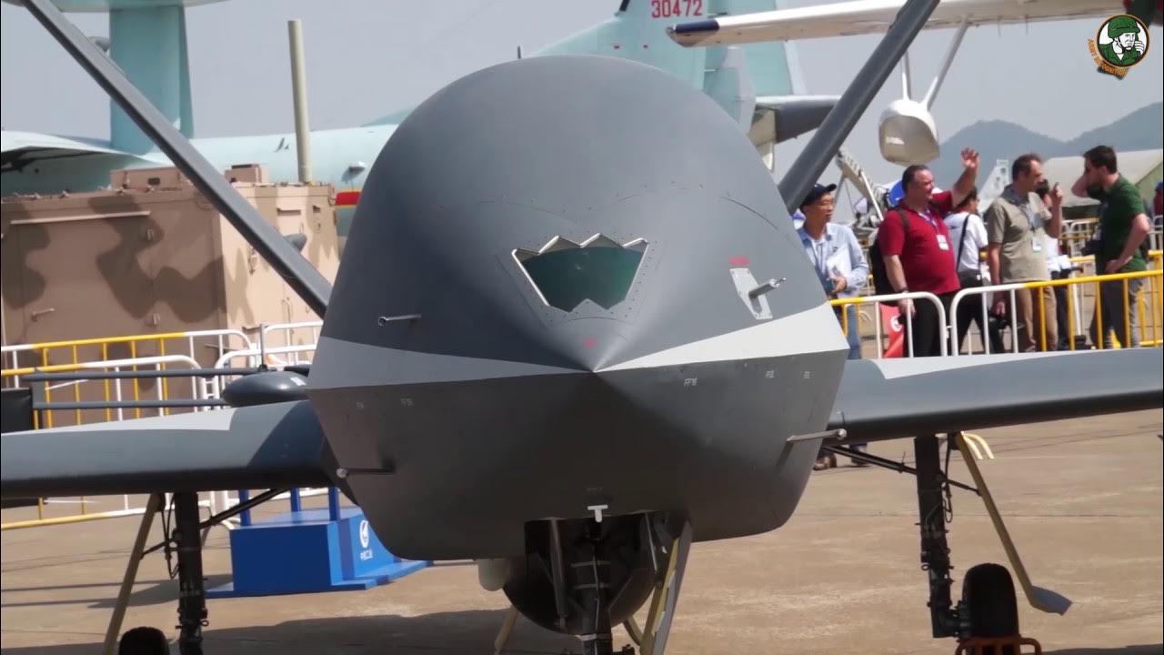 'Video thumbnail for Zhuhai AirShow China 2016 news Day 3 drones UAVs combat fighter aircraft Chinese aerospace aviation'