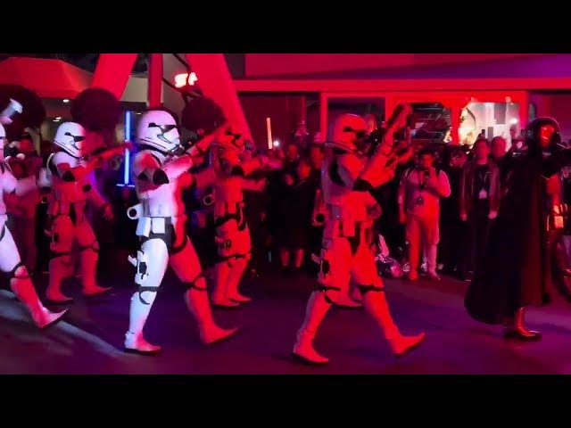 'Video thumbnail for March of the First Order with Captain Phasma🌠#disney #disneychannel #disneyland'