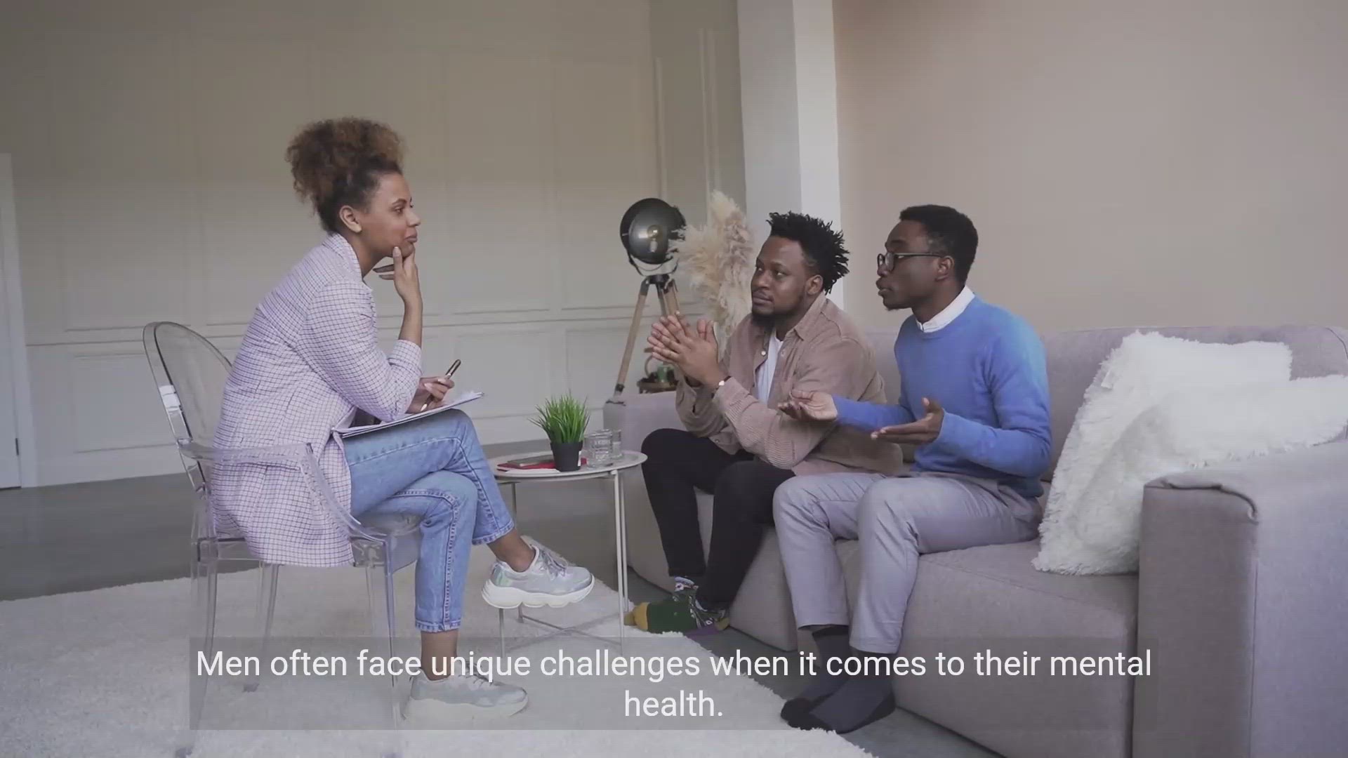'Video thumbnail for Psychology and Mental Health in Men'
