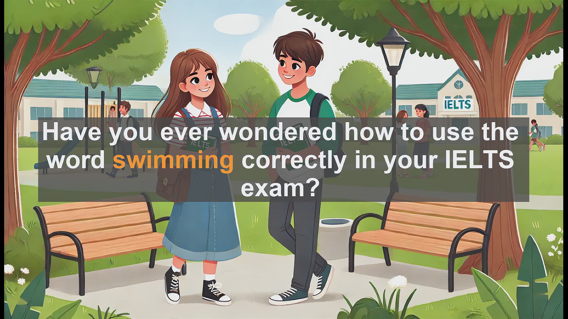 'Video thumbnail for 2500 Must Know IELTS 5.5 Vocabulary - How to Use 'Swimming' Correctly in IELTS: Noun and Adjective Usage'