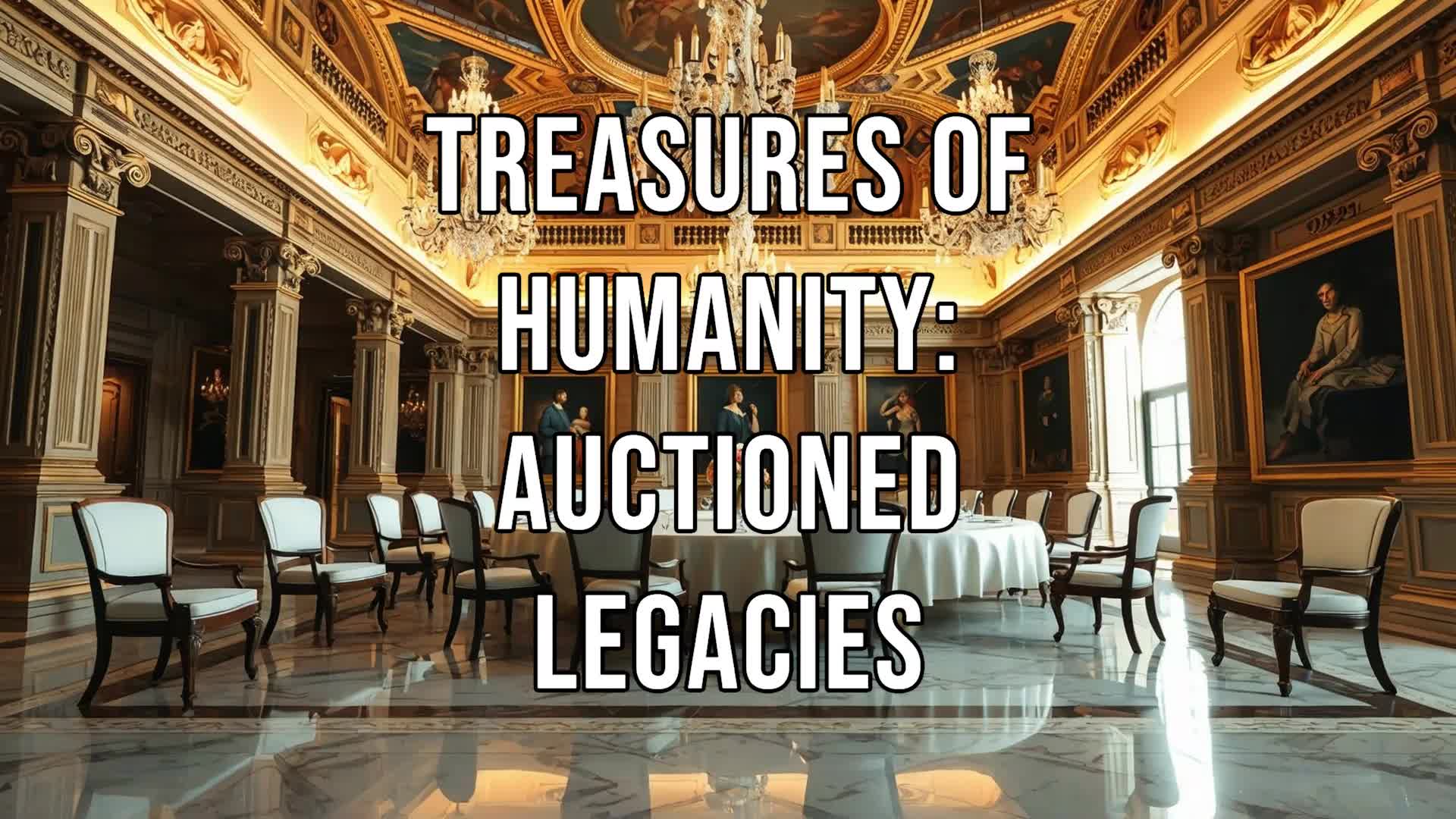 Video thumbnail for Treasures of Humanity Auctioned Legacies