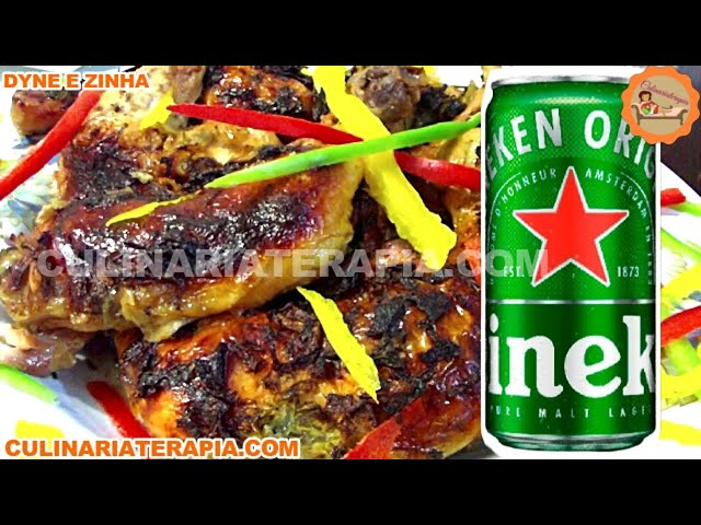 'Video thumbnail for Frango Assado na Cerveja Clara no Forno'