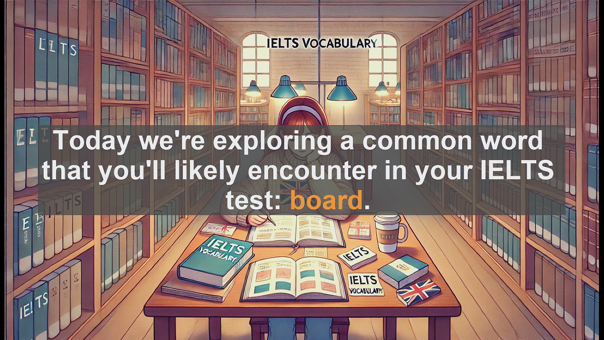 'Video thumbnail for 2500 Must Know IELTS 5.5 Vocabulary - Understanding the Word 'Board' for IELTS: Meanings and Uses'