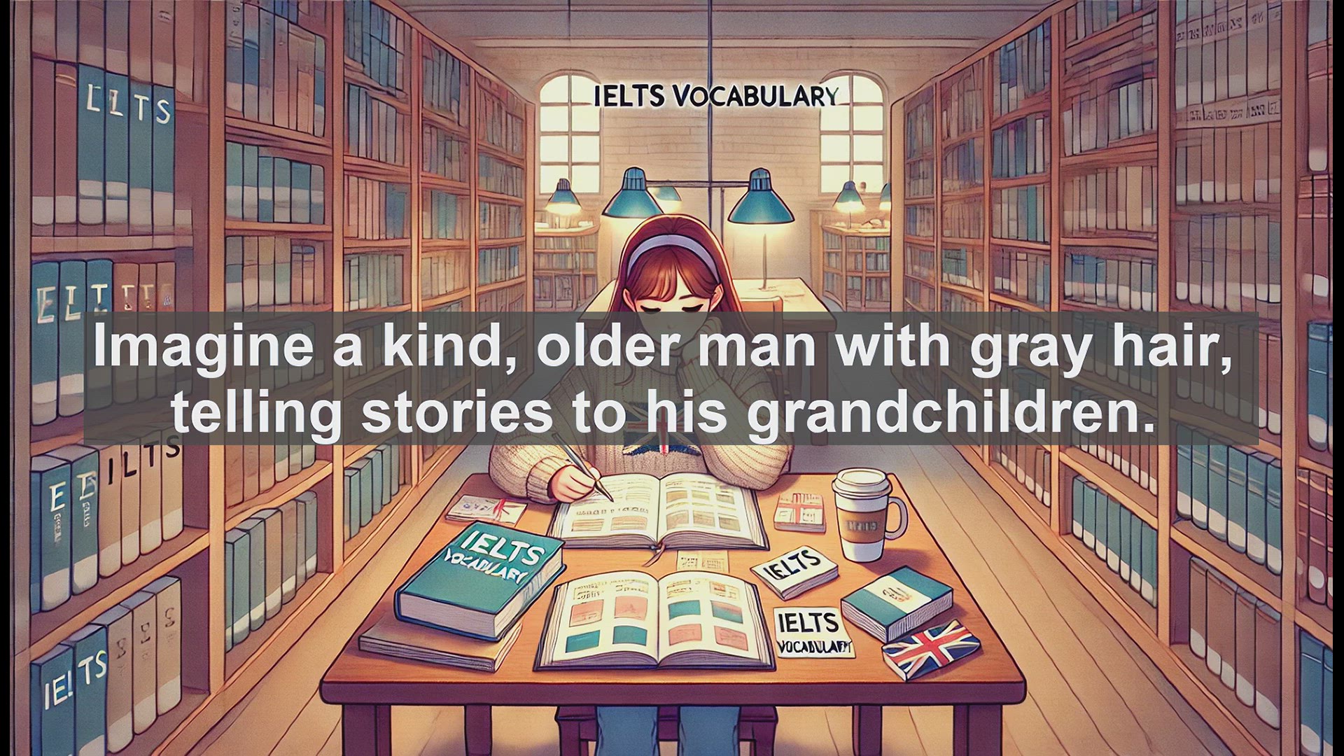 'Video thumbnail for 2500 Must Know IELTS 5.5 Vocabulary - Understanding the Word 'Grandfather' in English'