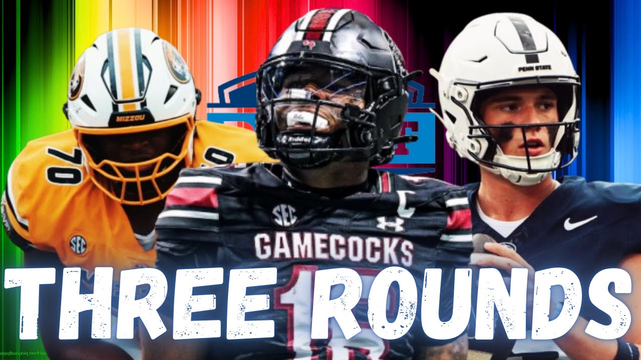 Video thumbnail for 2026 NFL Mock Draft w TRADES | Day Two | Bryce Young gets competition?!