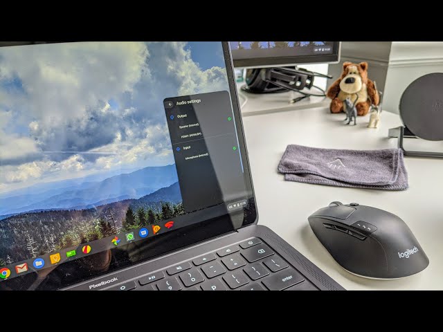 'Video thumbnail for How to Change Audio Input and Output Quickly on a Chromebook'