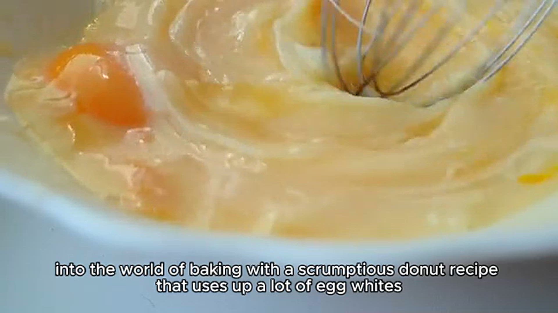 Video thumbnail for Donut recipe