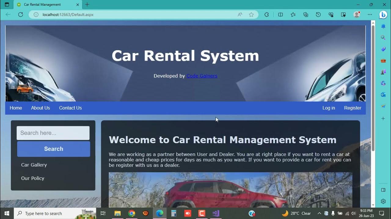 Video thumbnail for How To Download and Run Car Rental System