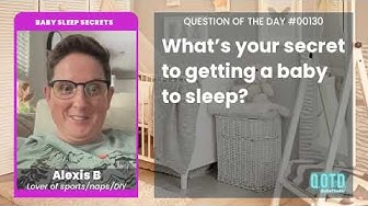 Video thumbnail for Alexis has a sweet life hack to a quiet baby house!