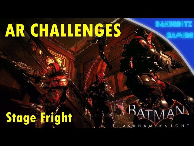Video thumbnail for [Extra] Batman: Arkham Knight - AR Challenges | Stage Fright