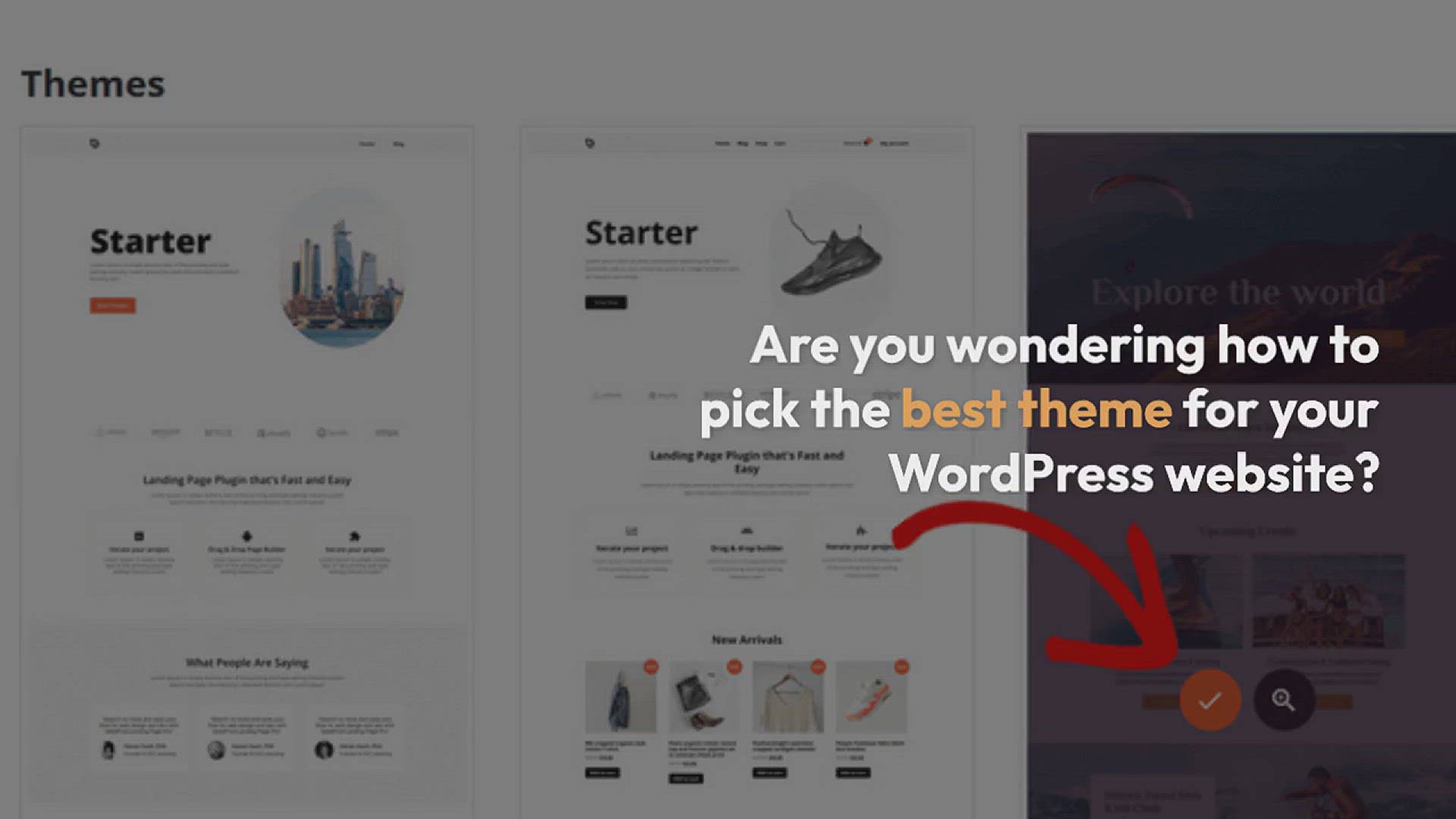'Video thumbnail for How to Choose The Best Premium WordPress Theme for Your Site'