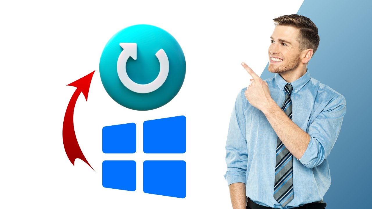 'Video thumbnail for How to Create a Desktop Shortcut to Restart Windows 10 | GearUpWindows Tutorial'