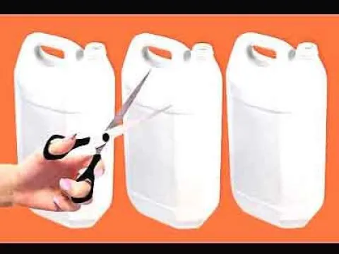 'Video thumbnail for Vasos de Flors e jardim lindo e decorado - Reciclagem brilhantes de garrafas plásticas'
