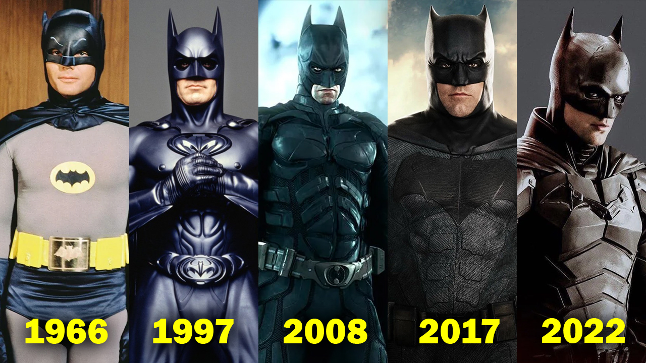 Video thumbnail for Evolution of Batman in Movies & TV (1966-2025)