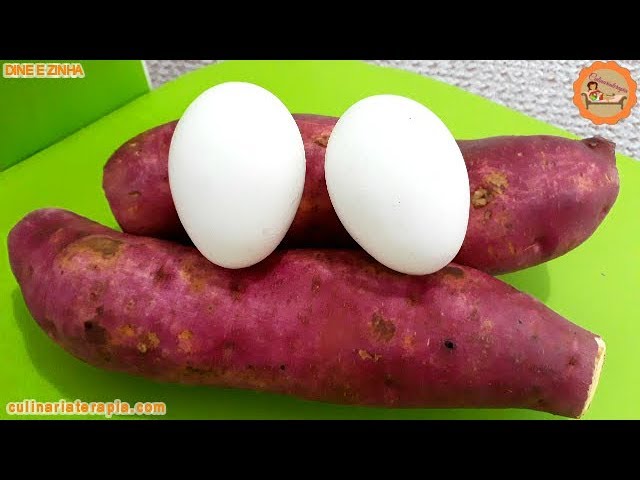 'Video thumbnail for Aprenda Como Fazer Panqueca de Batata Doce e Aveia Super Nutritiva e Saborosa'