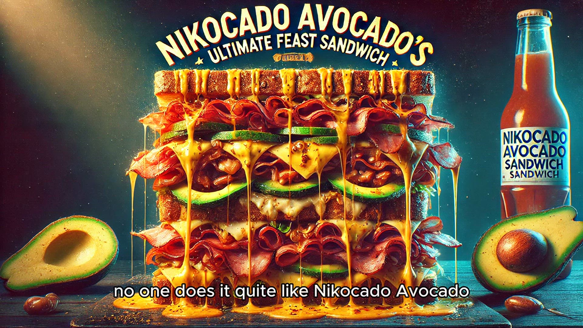 Video thumbnail for Nikocado Avocado’s Ultimate Feast Sandwich