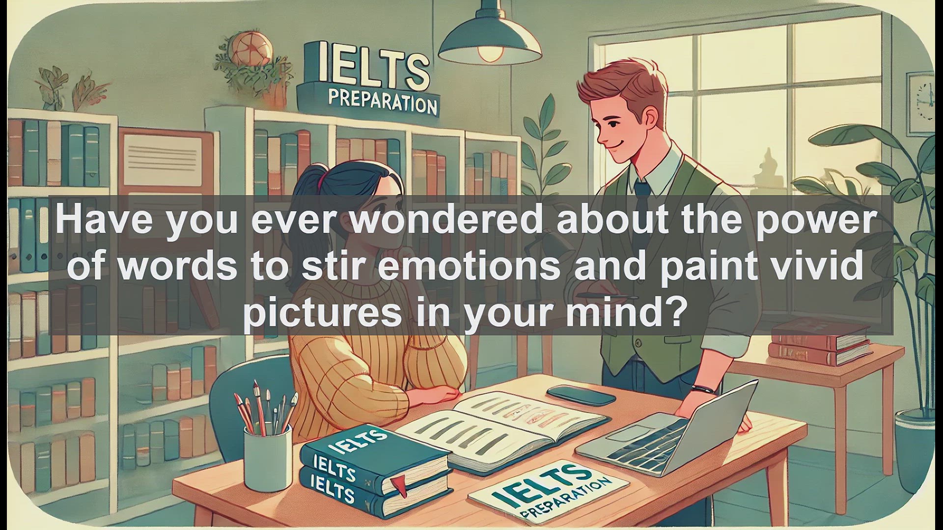 'Video thumbnail for 2500 Must Know IELTS 5.5 Vocabulary - Poetry: The Art of Language and Emotion'