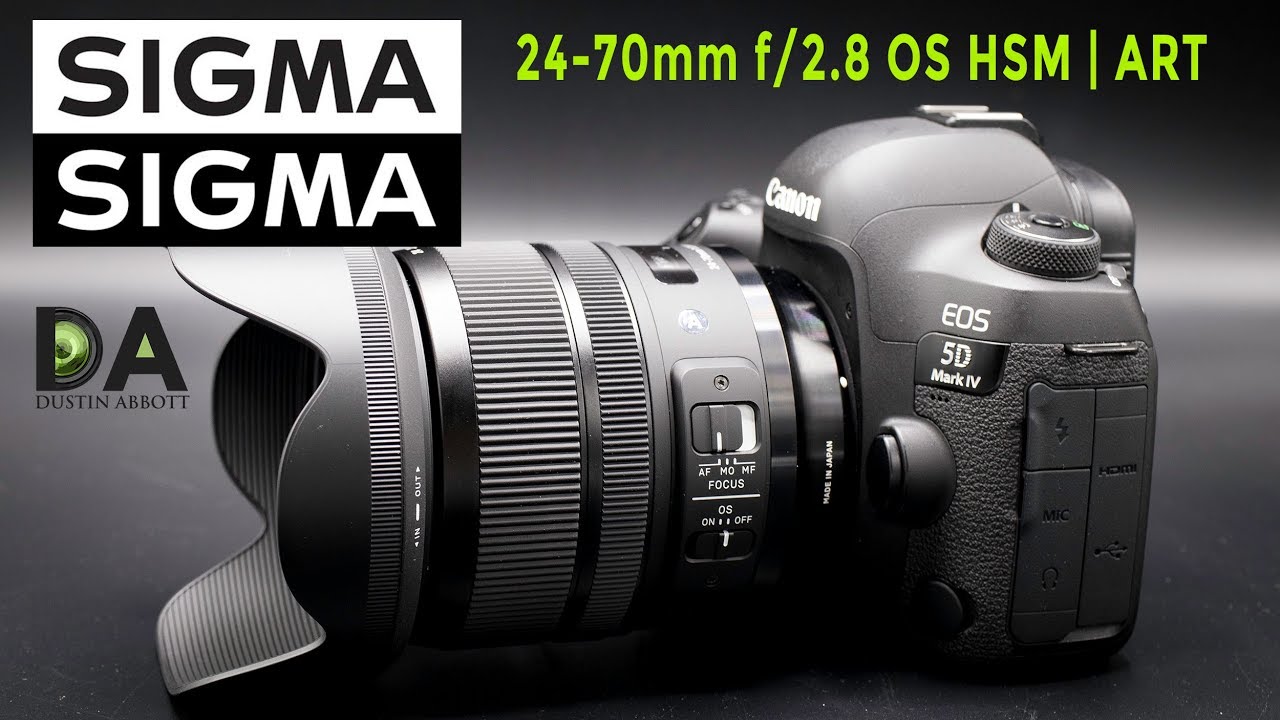 Sigma 24-70mm f/2.8 DG OS HSM Art Lens for Canon EF and MC-11