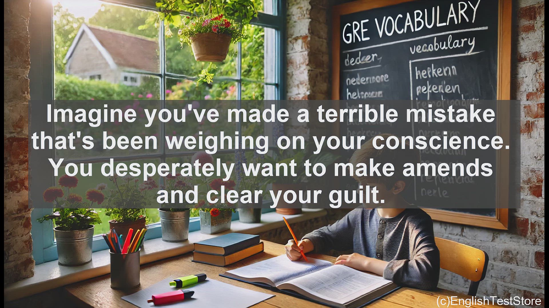 'Video thumbnail for GRE Vocabulary Lesson: Expiate - Atoning for Wrongdoing'