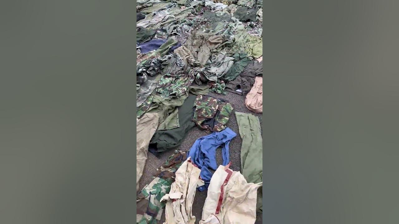 Video thumbnail for Milsurp - Bargain group lot of military surplus - £50 on our eBay page.