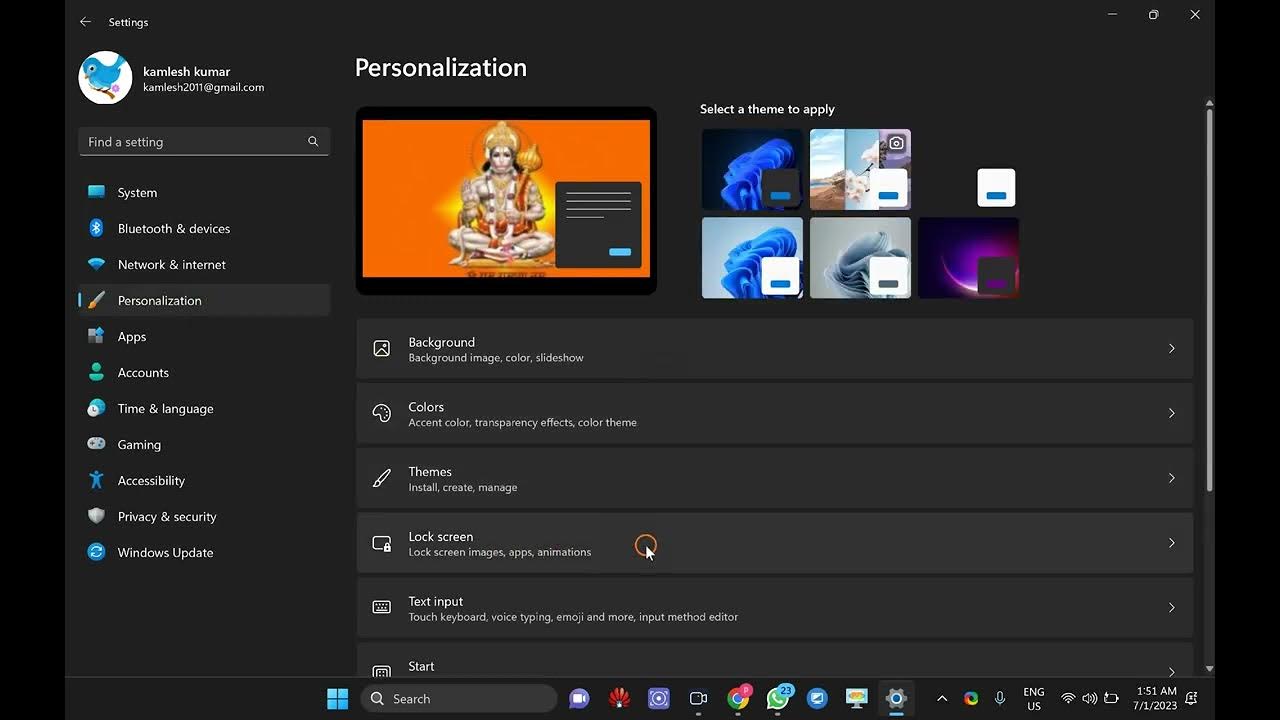 'Video thumbnail for How to Display Weather on Lock screen on Windows 11?'