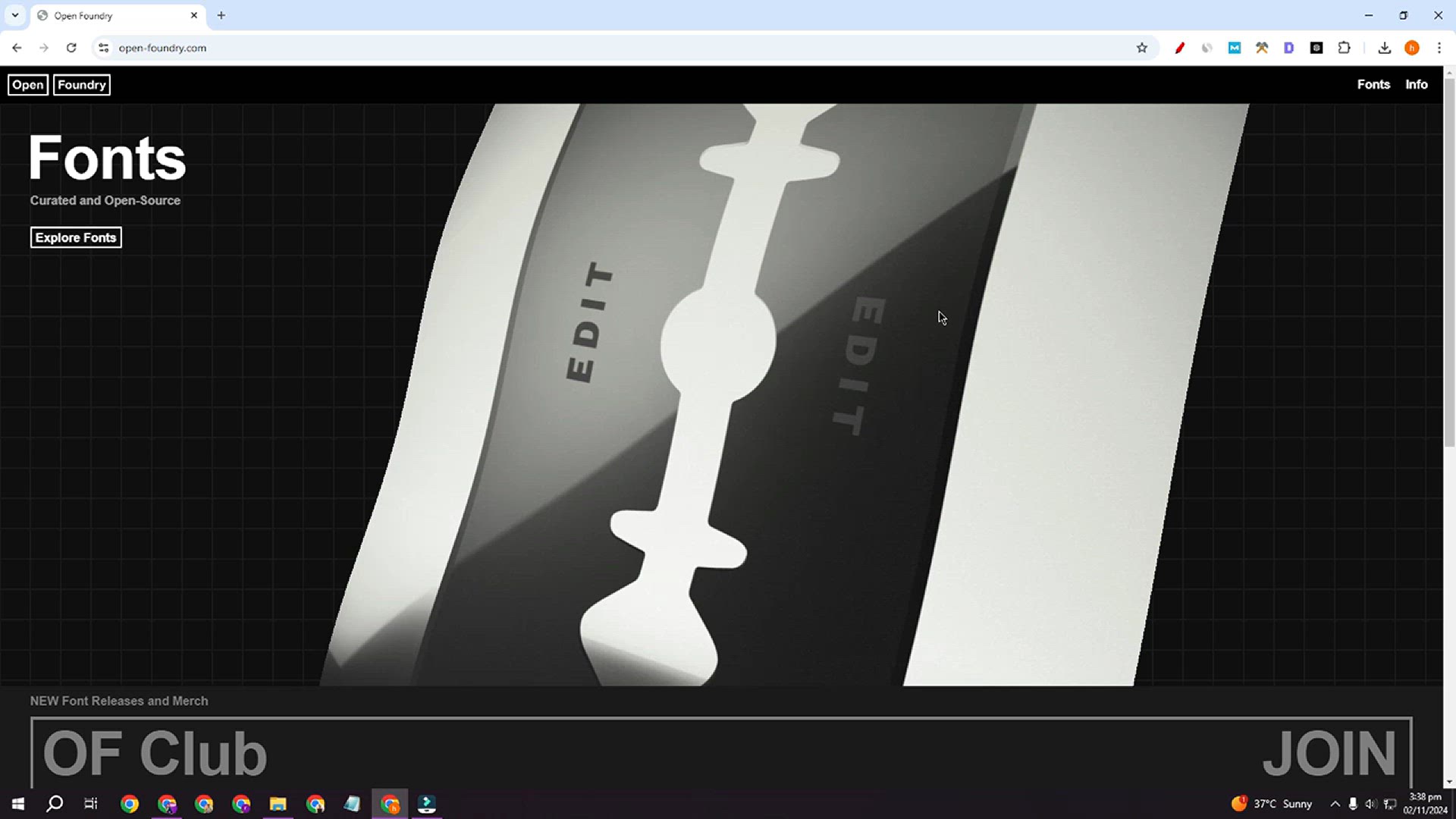 'Video thumbnail for How to get 1000+ Font For Free open-foundry.com'