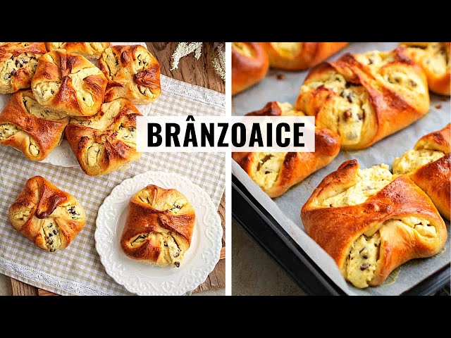 'Video thumbnail for ❤ BRÂNZOAICE MOLDOVENEȘTI - "Poale-n brâu" cu brânză de vaci și stafide 👌'