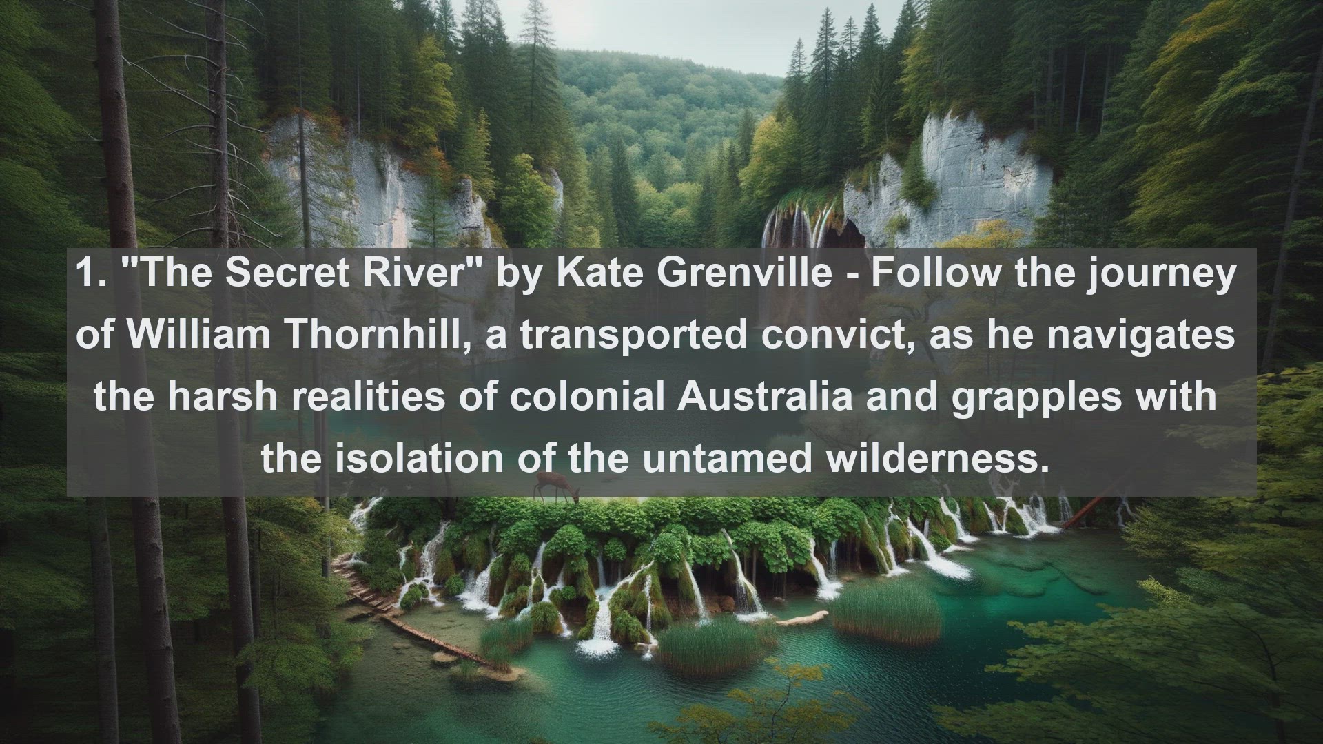 'Video thumbnail for Top 10 Australian Novels on Isolation'