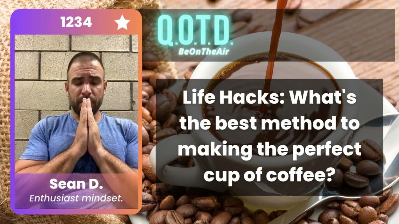Video thumbnail for Our Favorite Answers: Sean has a demented coffee recipe. Beware!