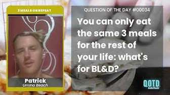 Video thumbnail for Patrick doesn't have a set breakfast or lunch, but dinner is lit!