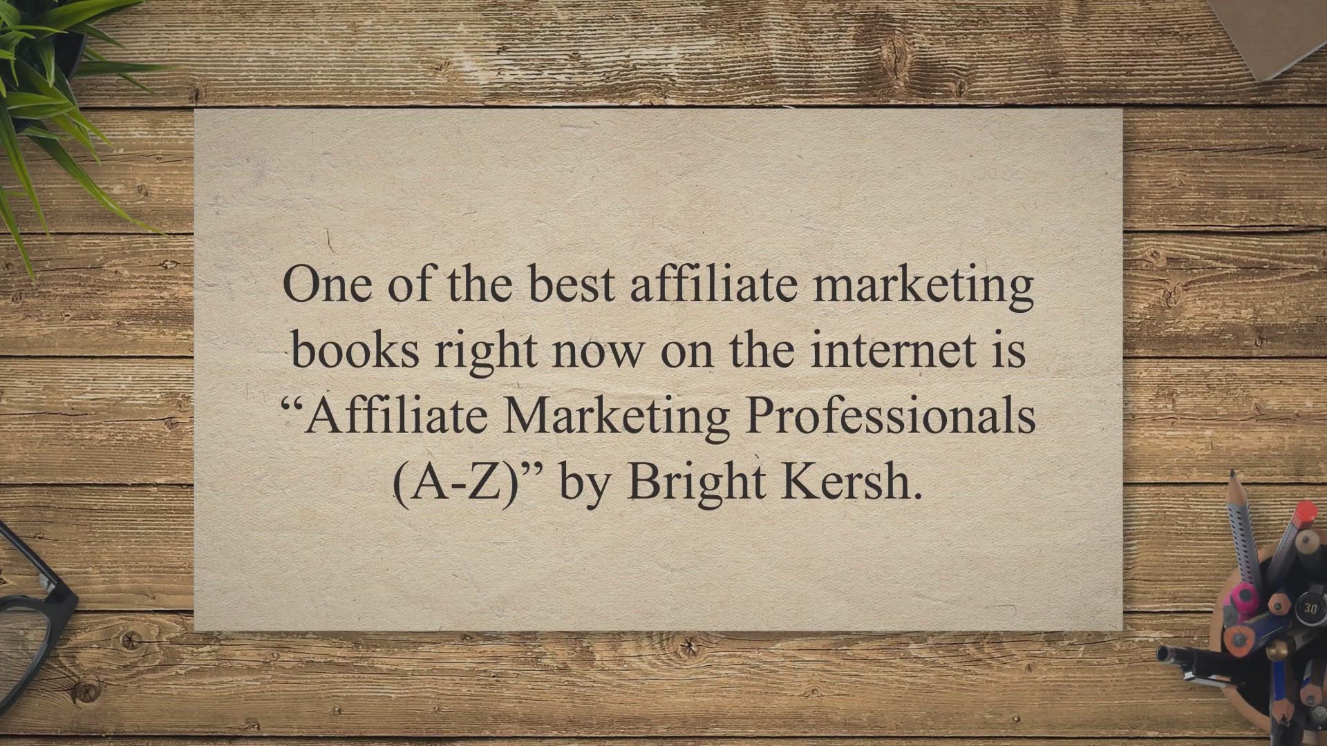Video thumbnail for Best Affiliate Marketing Books