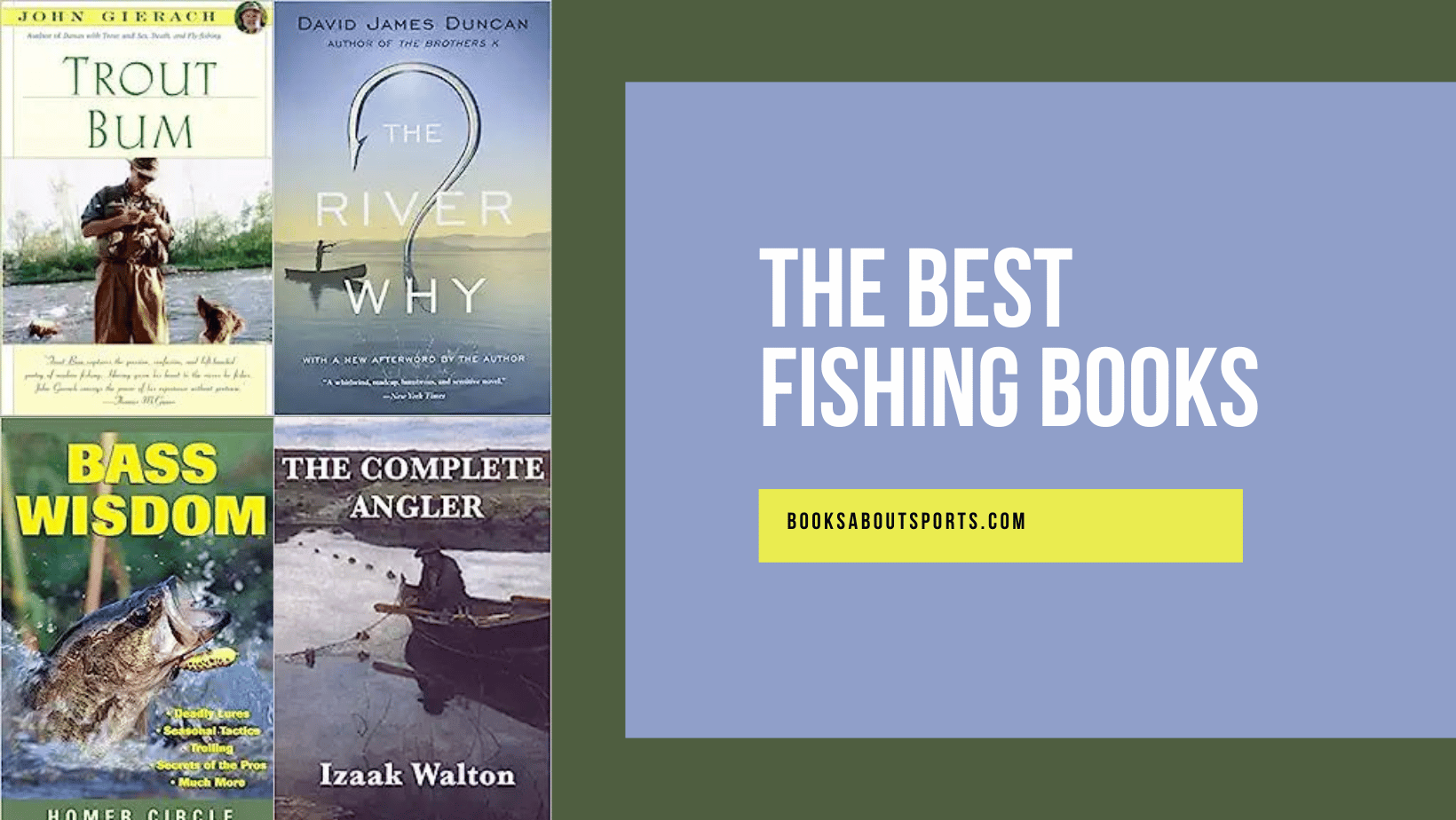 Books About Fishing 
