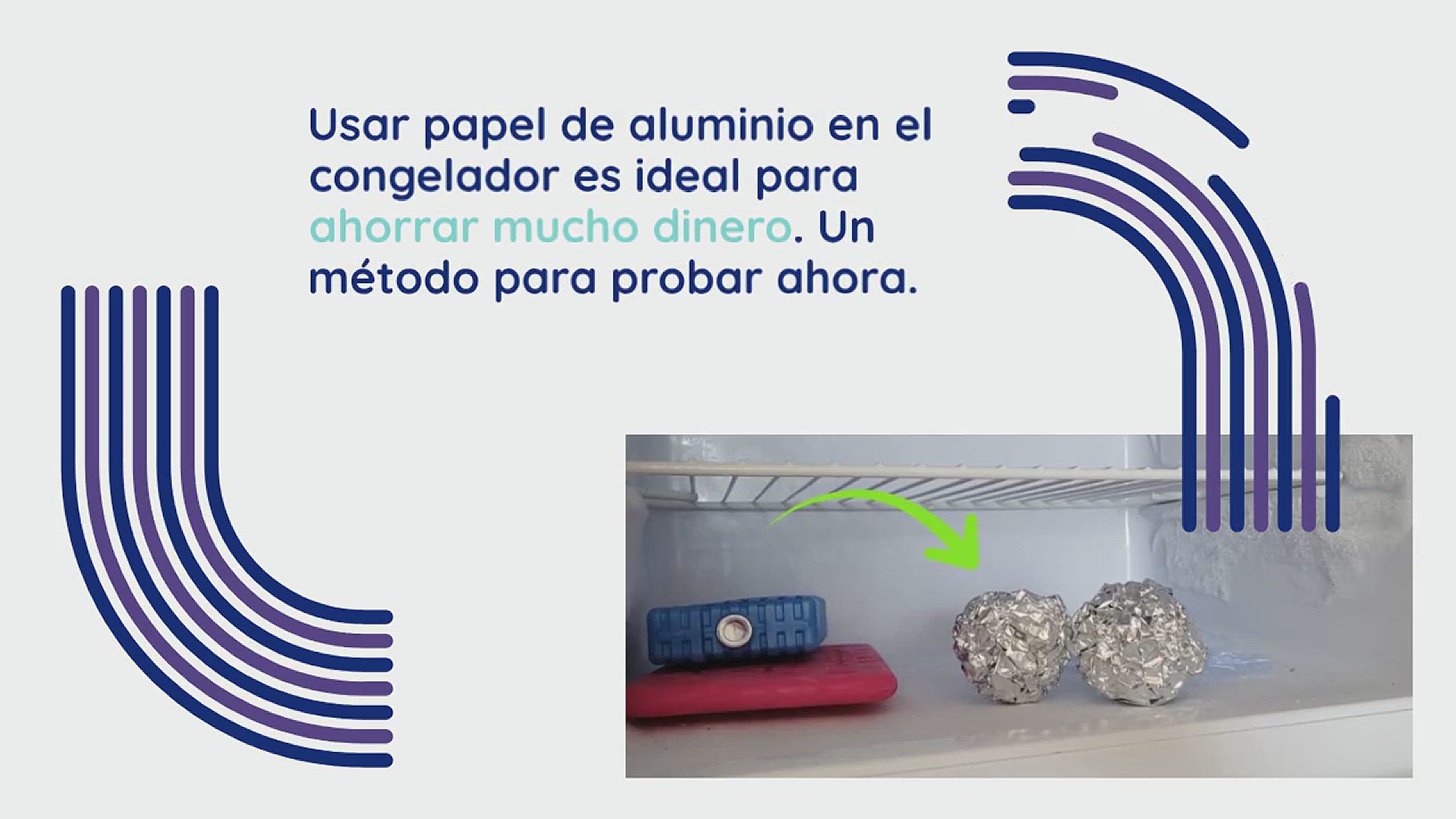 Video thumbnail for Papel de aluminio en el congelador, por qué deberías hacerlo: ahorras dinero