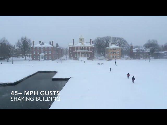 Video thumbnail for Winter Storm  -Salem Maritime National History