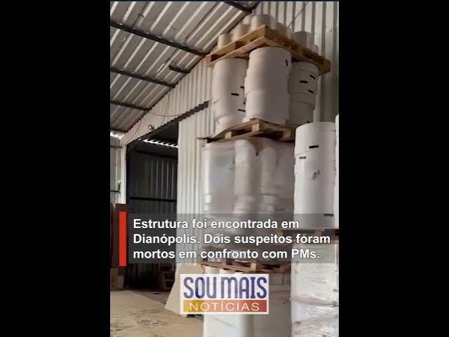 'Video thumbnail for PM encontra fábrica clandestina de cigarros e desarticula grupo criminoso internacional no Tocantins'